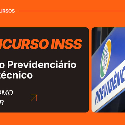 thumb conteúdo frio concurso INSS 2026