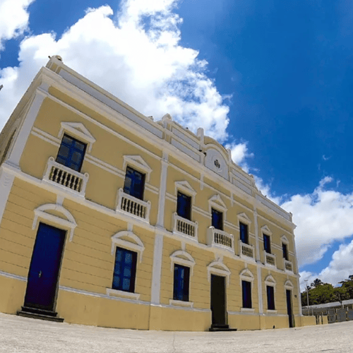 Fachada da Prefeitura de Fortaleza, no Ceará (Foto: Reprodução)