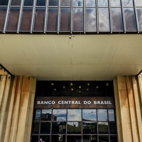 Fachada da sede do Banco Central do Brasil, em Brasília (Foto: Rafa Neddermeyer/Agência Brasil)