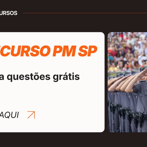 Thumb Especial do Qconcursos Concurso PM SP Questões grátis