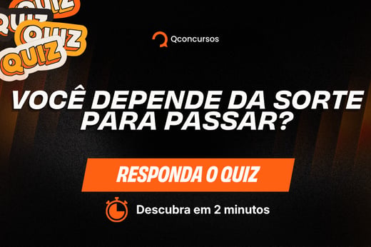 Você depende da sorte para passar em concurso? Responda quiz