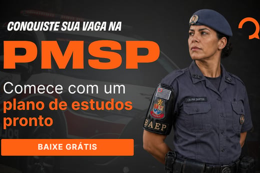 Concurso PM SP: acesse plano de estudos gratuito para a prova