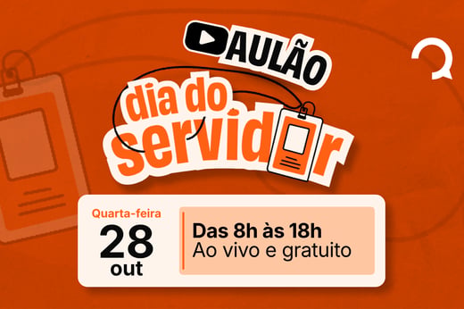 Dia do Servidor: Qconcursos fará aulão gratuito para concurseiros