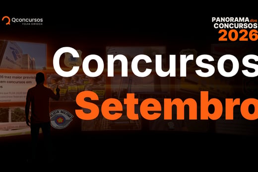 Concursos previstos em setembro reúnem 32 mil vagas; veja editais